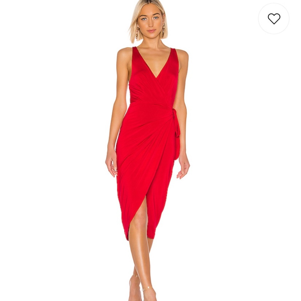 NBD red Summer dress